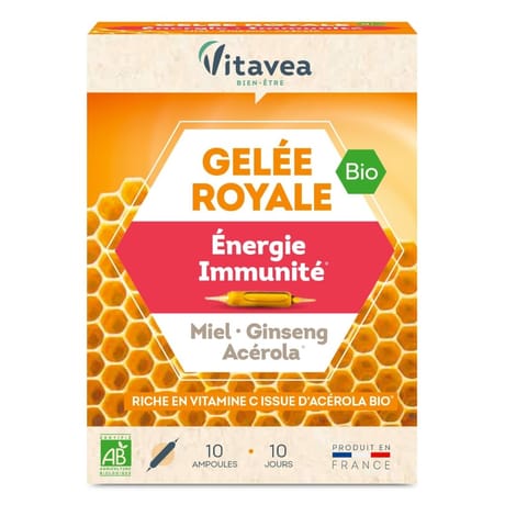 Vitavea gelée royale énergie bio 10g
