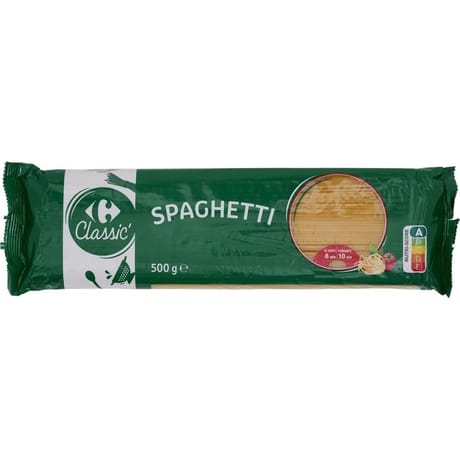 Carrefour Classic' pâtes spaghetti 500g