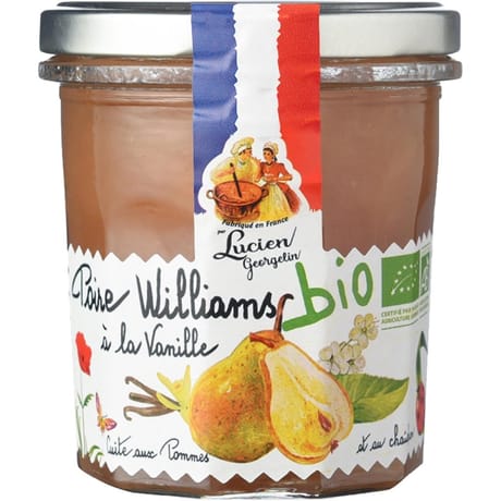 Les recettes cuites au chaudron  bio préparation poire williams 320g
