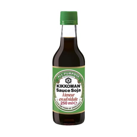 Kikkoman sauce soja à teneur reduite en sel 250ml