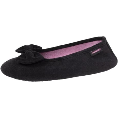 Ballerine velours ultra doux femme Isotoner NOIR 39/40