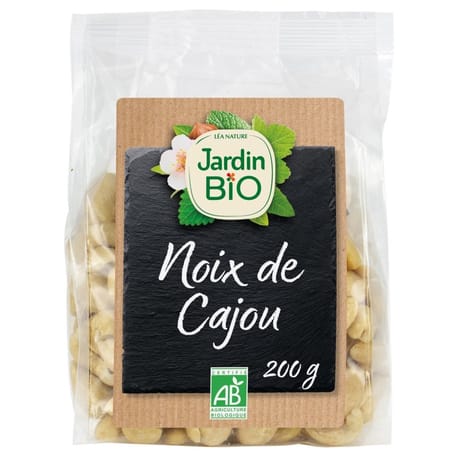 Jardin bio noix de cajou nature bio 200g