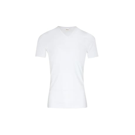 Tee-shirt manches courtes col V homme Héritage Eminence 001 BLANC T3