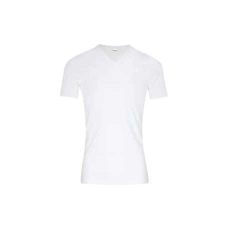 Tee-shirt manches courtes col V homme Héritage Eminence 001 BLANC T5