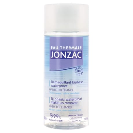 Jonzac eau thermale démaquillant biphase waterproof 150ml bio