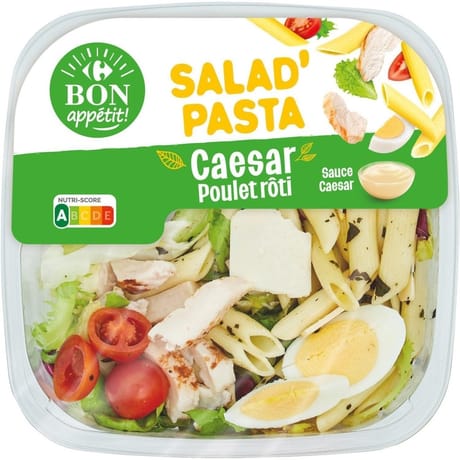 Carrefour Bon Appetit salad' pasta caésar poulet rôti 250g