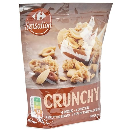 Carrefour sensation céréales muesli  noix - 500g