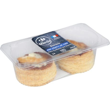 Crf bouchée aux fruits de mer x2  260g