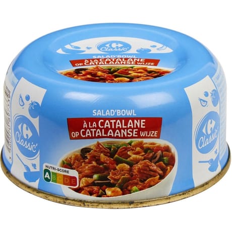 Carrefour classic' salade au thon catalane 250g