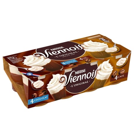 Le Viennois panaché chocolat café 8x100g