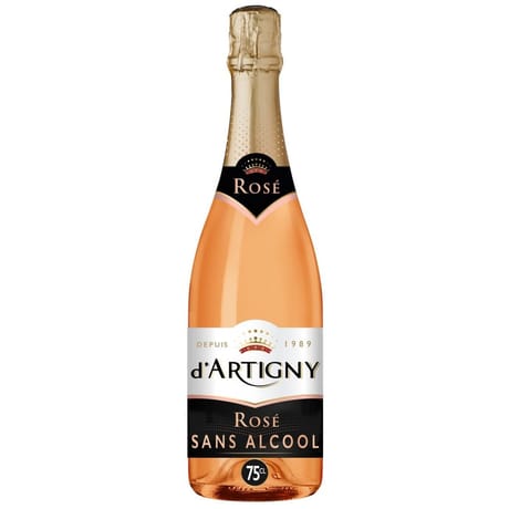 D'artigny grand classic rosé 75cl 0% Vol.