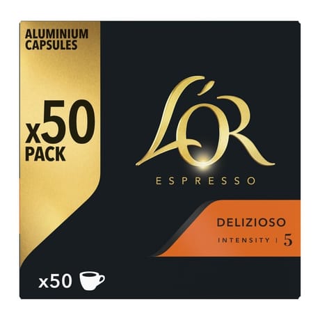 L'or espresso delizioso intensite 5 caps x50- 260g