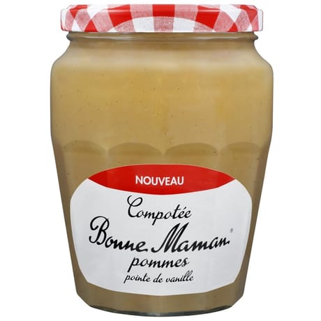 Bonne maman compotée pomme touche de vanille 590g