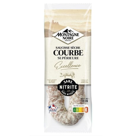 Montagne Noire saucisse sèche courbe excellence 180g