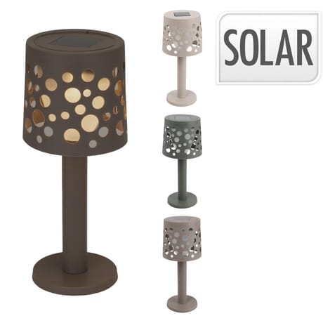 Lampe de table solaire