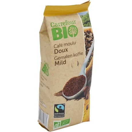 Carrefour bio café moulu doux bio - 250g