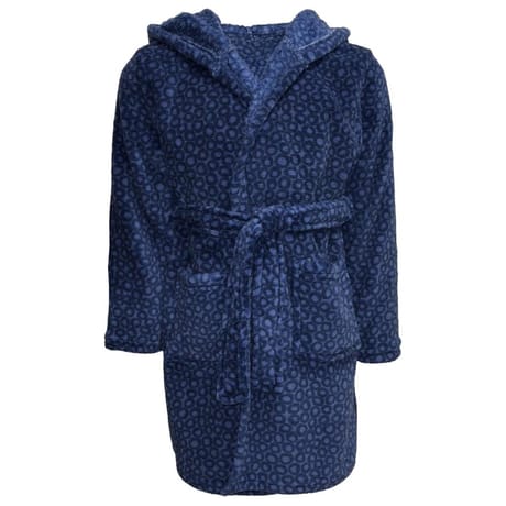 Robe de chambre coral fleece garçon BLEU HIPPO 10 ANS