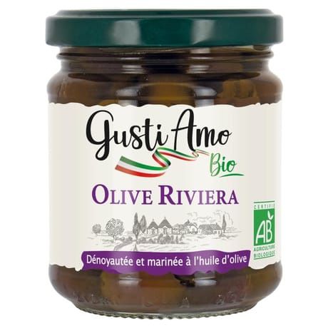 Gusti amo bio olive riviera bio 190g