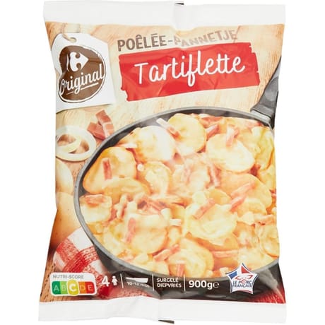 Carrefour original poêlée tartiflette 900g