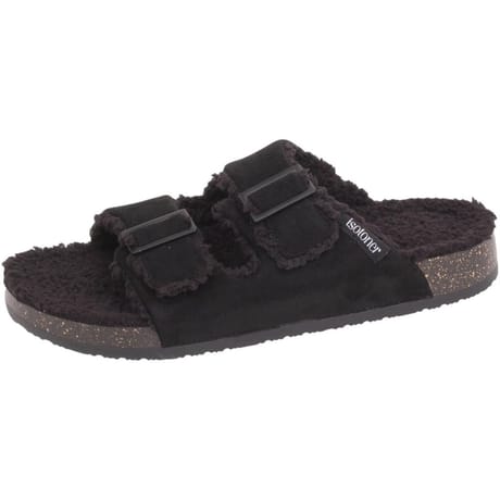 Mule sandale 2 boucles homme Isotoner NOIR 43