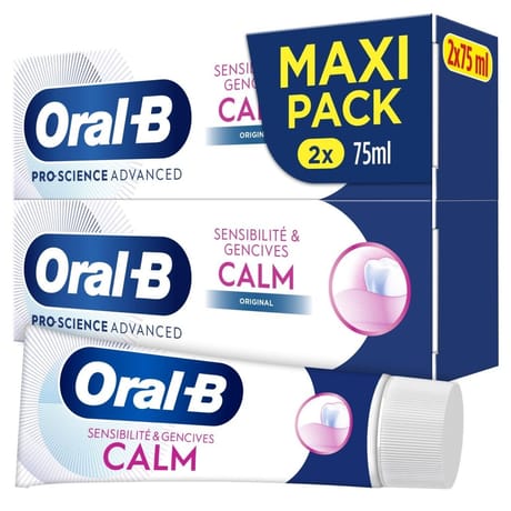 Oral-b dentifrice pro-science advanced original 2x75ml
