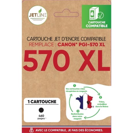 Jetline cartouche d'encre