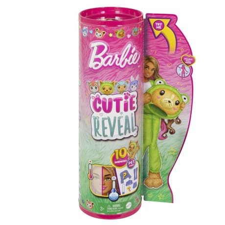 Cutie reveal chien grenouille