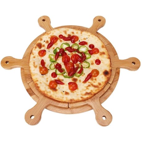 Service a pizza 7 pieces