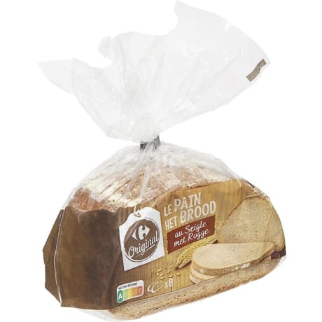 Carrefour original le pain au seigle 500g