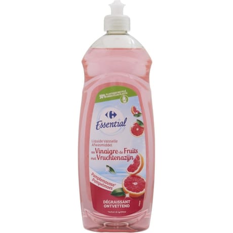 Carrefour essential liquide vaisselle pamplemousse 750 ml