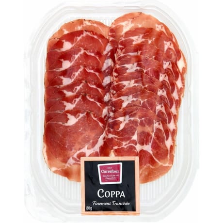 Crf le marché Coppa finement tranchée 10tr 75g