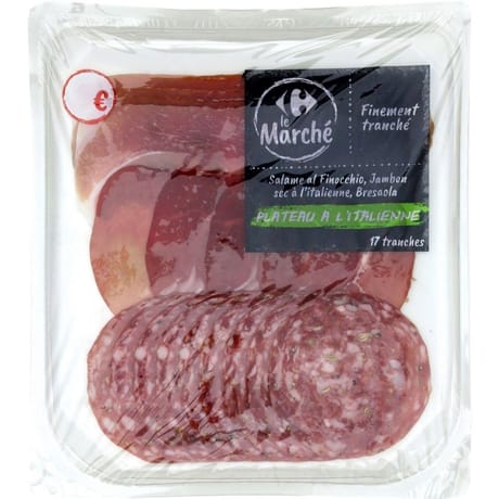 Crf le marché plateau italien 160g