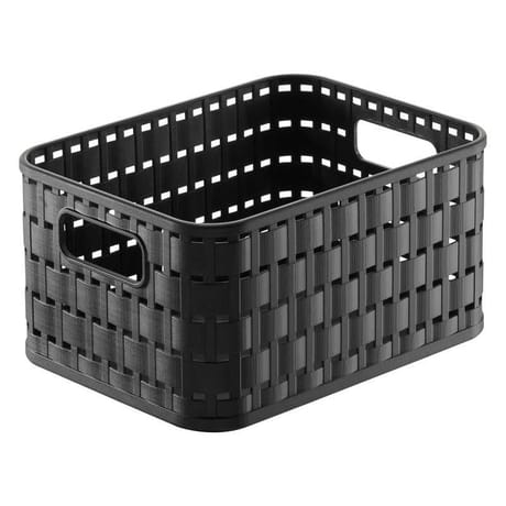 Panier de rangement 2l a6 noir country