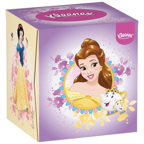 Kleenex mouchoirs boite cubique disney x48