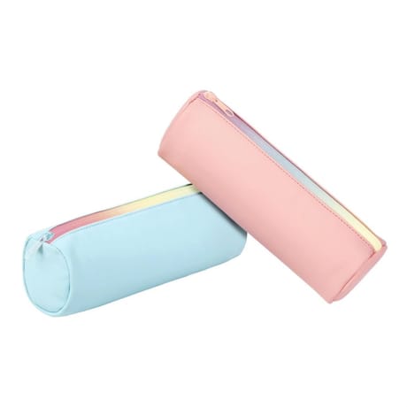 Trousse scolaire rainbow pastel