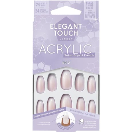 Mild & elegant faux-ongles acrylic french n°02
