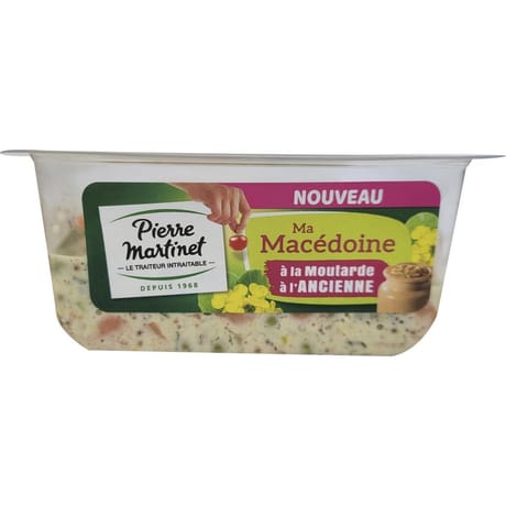 Pierre martinet macédoine à la moutarde à l'ancienne 300g