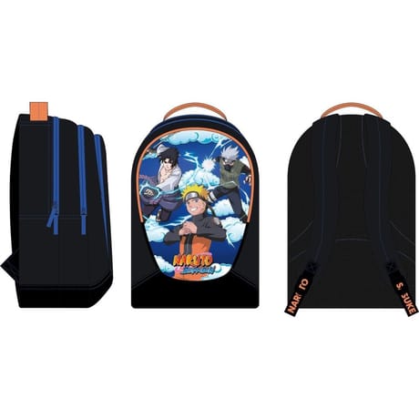 Sac a dos 45cm naruto shippuden 3 compartiments
