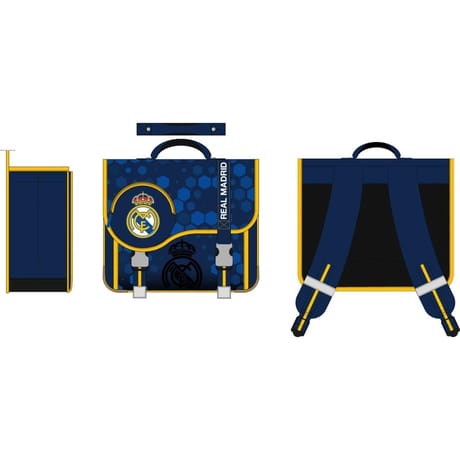 Cartable 38cm real madrid 2 compartiments