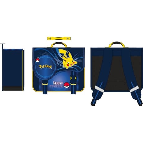 Cartable 38cm pokemon 2 compartiments