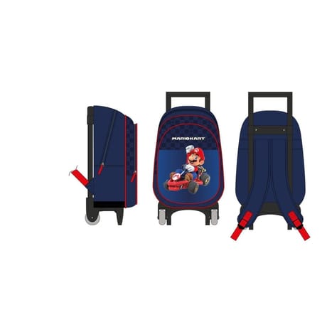 Sac à dos roulette 42cm mario kart 1 compartiment