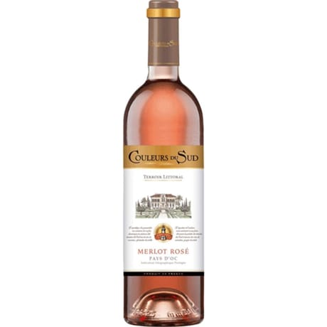 IGP OC Merlot Rosé Couleur Sud 12% Vol. 75 cl