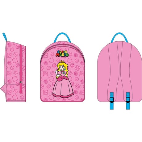 Sac a dos 32cm princesse peach 1 compartiment