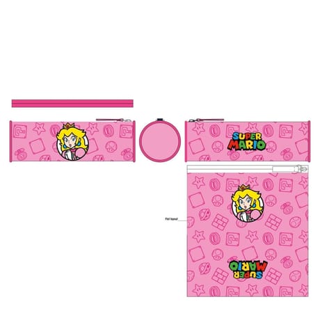 Trousse ronde super mario (peach)