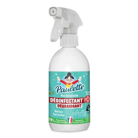 Paulette désinfectant dégraissant ecocert 500ml