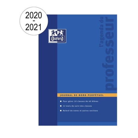 Oxford agenda office teacher perpetuel 21x29,7cm