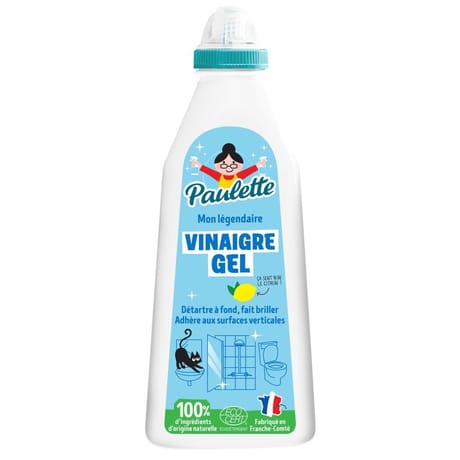 Paulette vinaigre gel citron 500ml