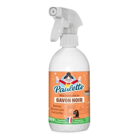 Paulette spray ultra degraissant au savon noir ecocert 500ml