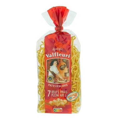 Valfleuri pâtes d'Alsace spaetzle sachet 500g