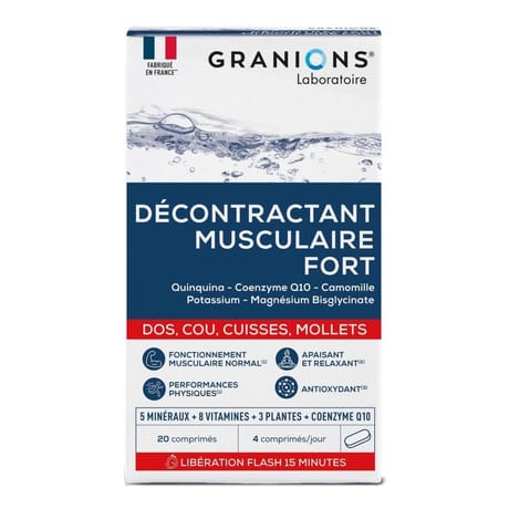 Granions décontractant musculaire fort 54g